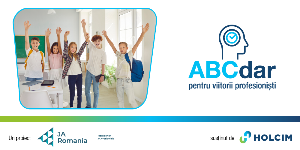 Programul educațional ABCdar pentru viitorii profesioniști continuă pentru elevii din județele Argeș și Vrancea