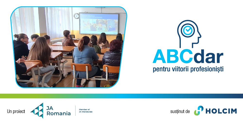 Workshop-uri pentru părinți și elevii care se pregătesc de liceu în 8 școli din Argeș și Vrancea, în proiectul ABCdar pentru viitorii profesioniști derulat cu sprijinul Holcim România