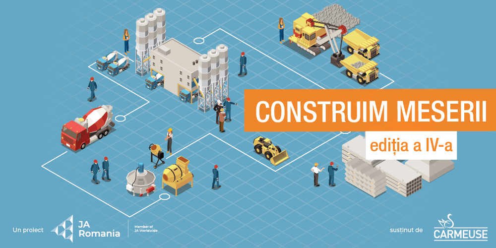 Proiectul educațional „Construim meserii” îi sprijină pe liceeni să își contureze viitorul profesional