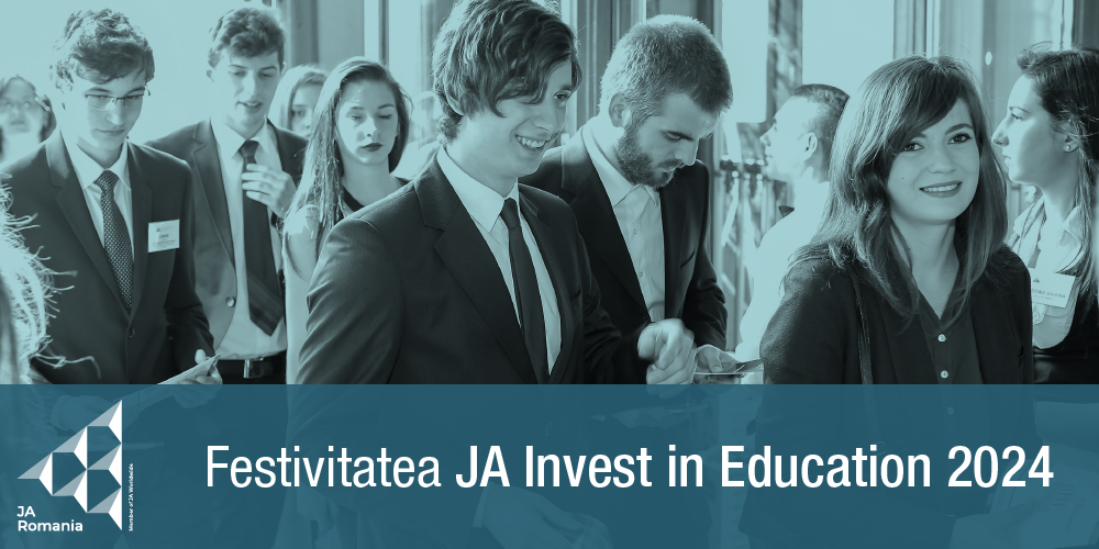 JA România a premiat, în cadrul festivității anuale, școlile, profesorii, elevii și studenții cu rezultate deosebite în cadrul programelor, proiectelor și competițiilor educaționale