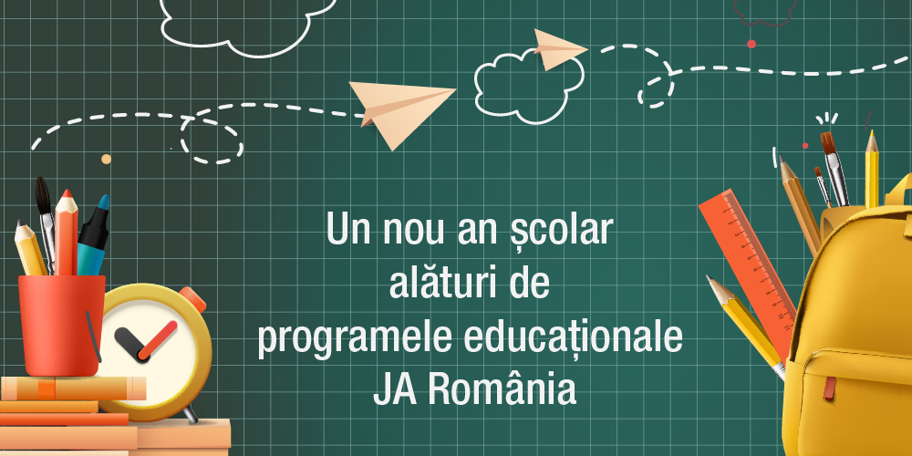 Un nou an școlar alături de programele educaționale JA România