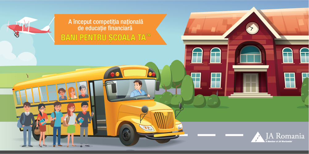 A început a șasea ediție a competiției naționale de educație financiară Bani pentru școala ta™!