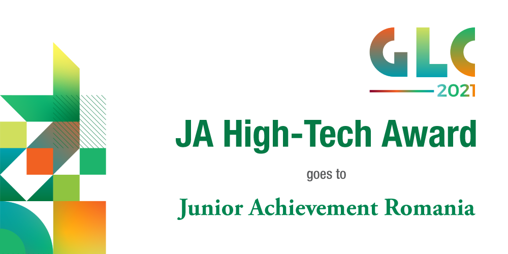 JA România a primit premiul internațional JA High-Tech Award în cadrul Global Leadership Conference