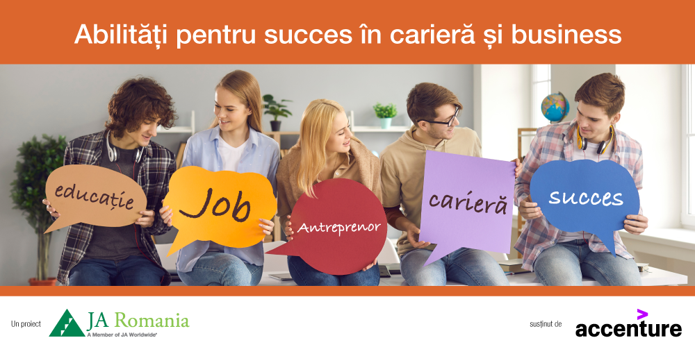 Accenture și Junior Achievement România continuă parteneriatul de pregătire a tinerilor pentru succesul în carieră