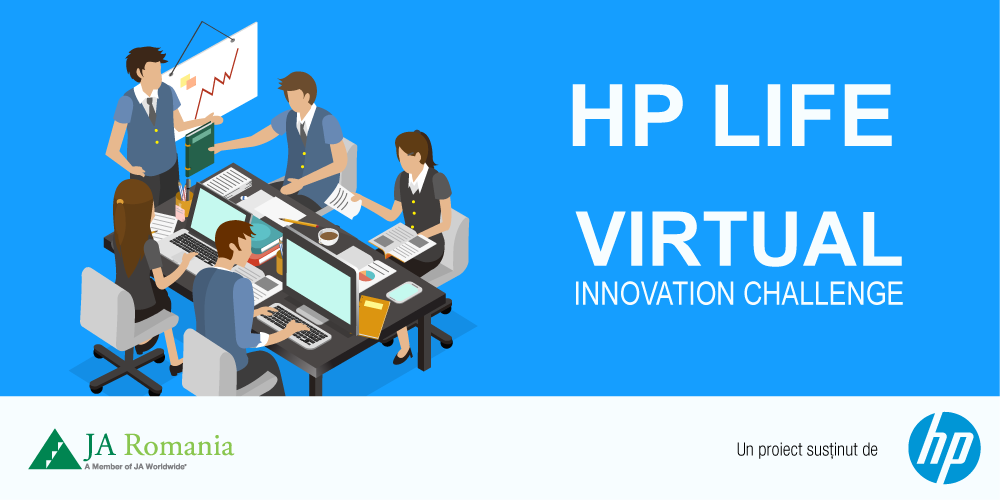40 de studenți din 9 universități au participat la Virtual Innovation Challenge, organizat în cadrul programului HP LIFE