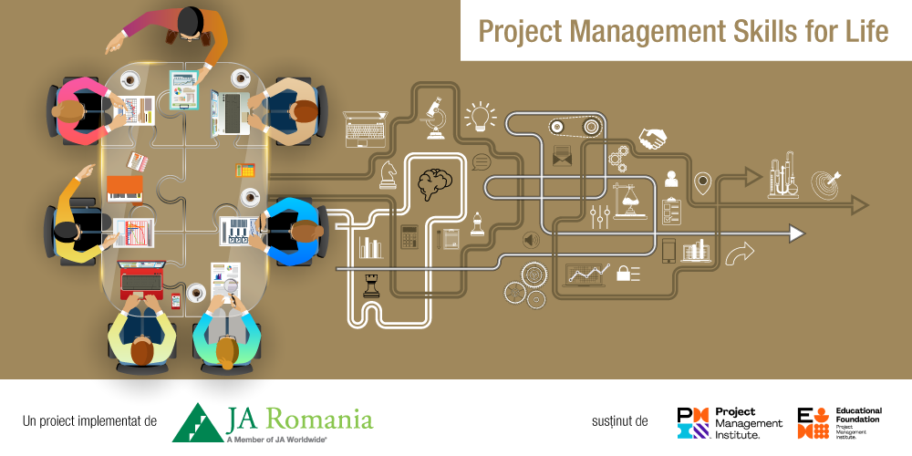 Managementul proiectelor, un modul digital parcurs de peste 2.500 de elevi și profesori de liceu