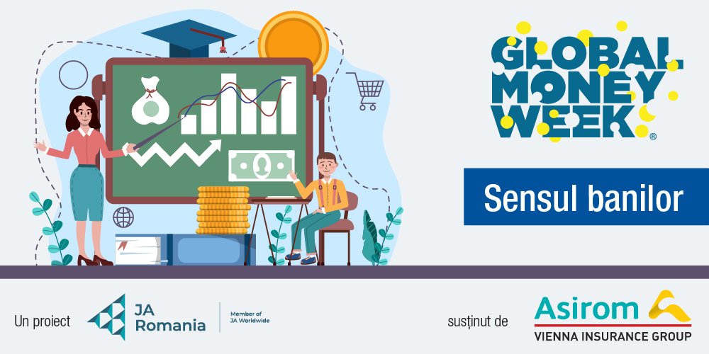 Asirom susține și în acest an educația financiară pentru peste 3.000 de elevi din întreaga țară, proveniți din medii defavorizate